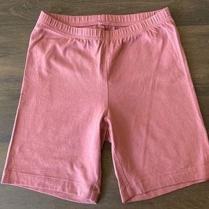 Old Navy Small Women’s Pink Biker Shorts 5” Inseam